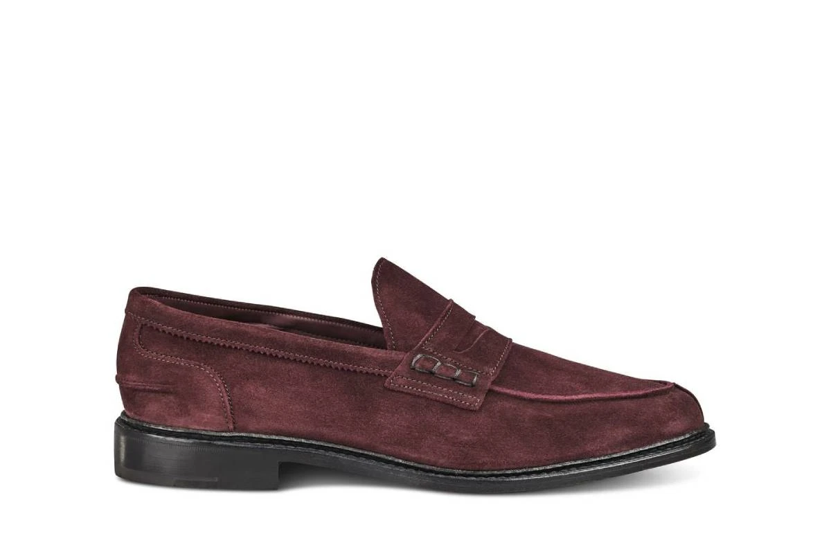 Adam Penny Loafer - Barolo Suede 1 Adam Penny Loafer - Barolo Suede