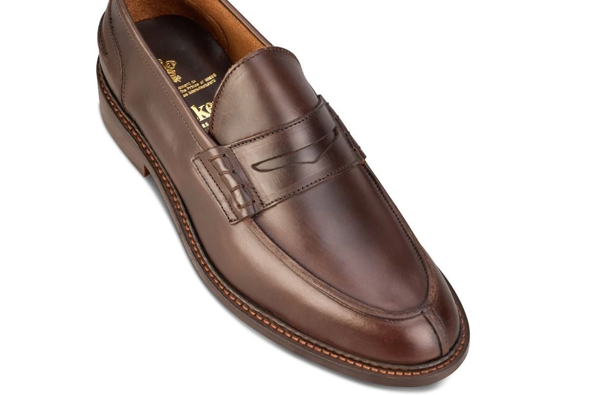 Adam Penny Loafer - Brown Cutter 2 Adam Penny Loafer - Brown Cutter - Image 2