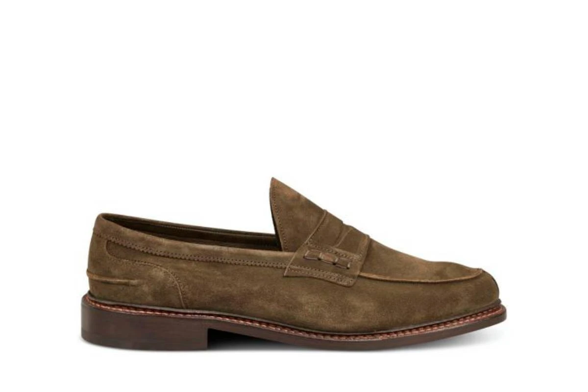 Adam Penny Loafer - Earth Suede 1 Adam Penny Loafer - Earth Suede