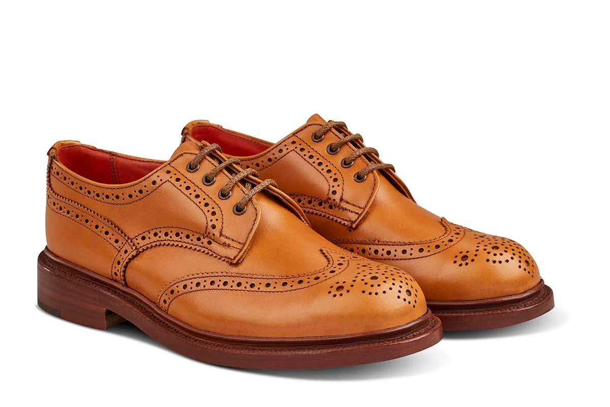 Anne Brogue Country Shoe - ACORN ANTIQUE 3 Anne Brogue Country Shoe - ACORN ANTIQUE - Image 3