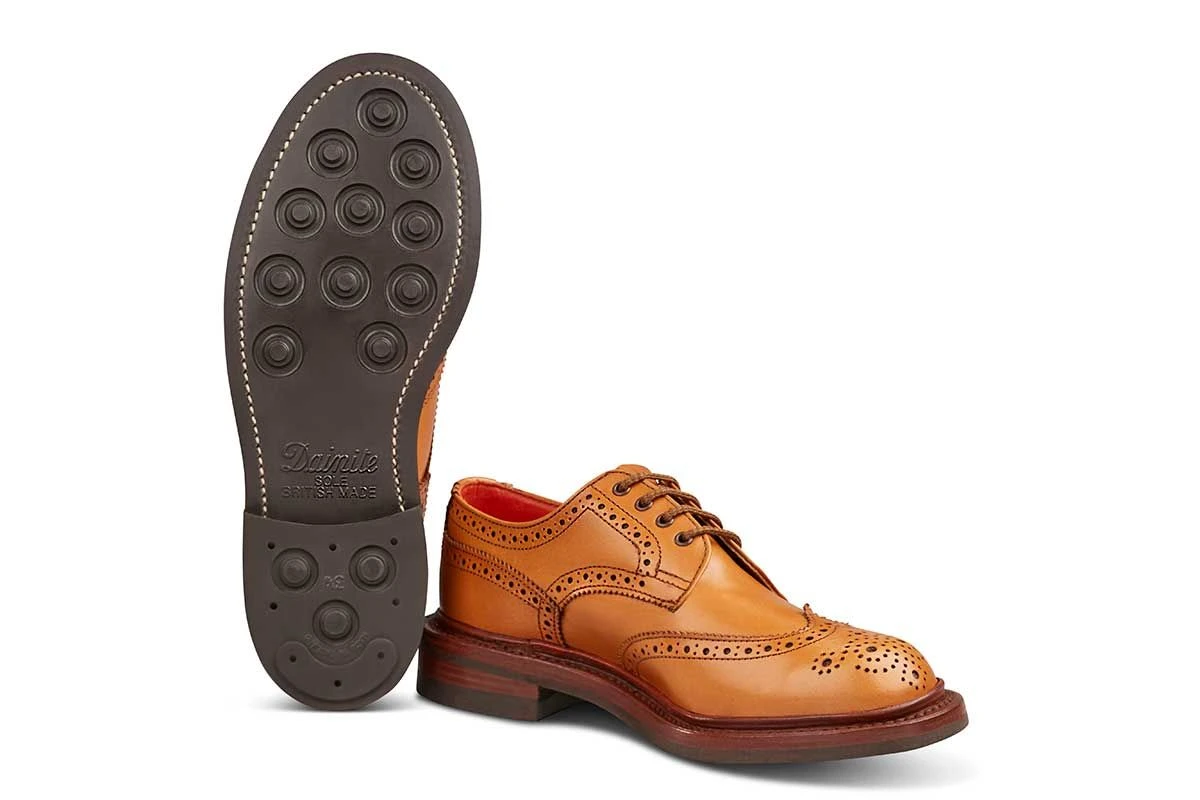 Anne Brogue Country Shoe - ACORN ANTIQUE 6 Anne Brogue Country Shoe - ACORN ANTIQUE - Image 6