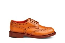 Chic Shoes Store 31 Anne Brogue Country Shoe - ACORN ANTIQUE