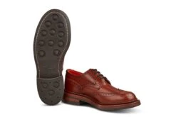 Anne Brogue Country Shoe - Marron Antique -Chic Shoes Store anne brogue country shoe marron antique 100277