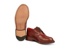 Anne Brogue Country Shoe - Marron Antique -Chic Shoes Store anne brogue country shoe marron antique 242861