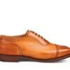 Belgrave Toecap Oxford City Shoe - 1001 Burnished