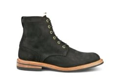 Bernwood Logger Boot - Black Hydro Nubuck