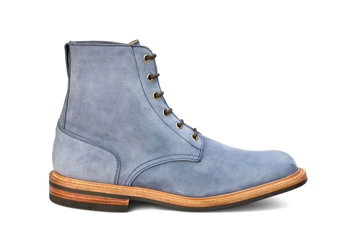 Bernwood Logger Boot - Denim Hydro Nubuck 1 Bernwood Logger Boot - Denim Hydro Nubuck