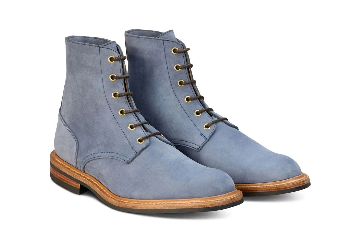 Bernwood Logger Boot - Denim Hydro Nubuck 3 Bernwood Logger Boot - Denim Hydro Nubuck - Image 3