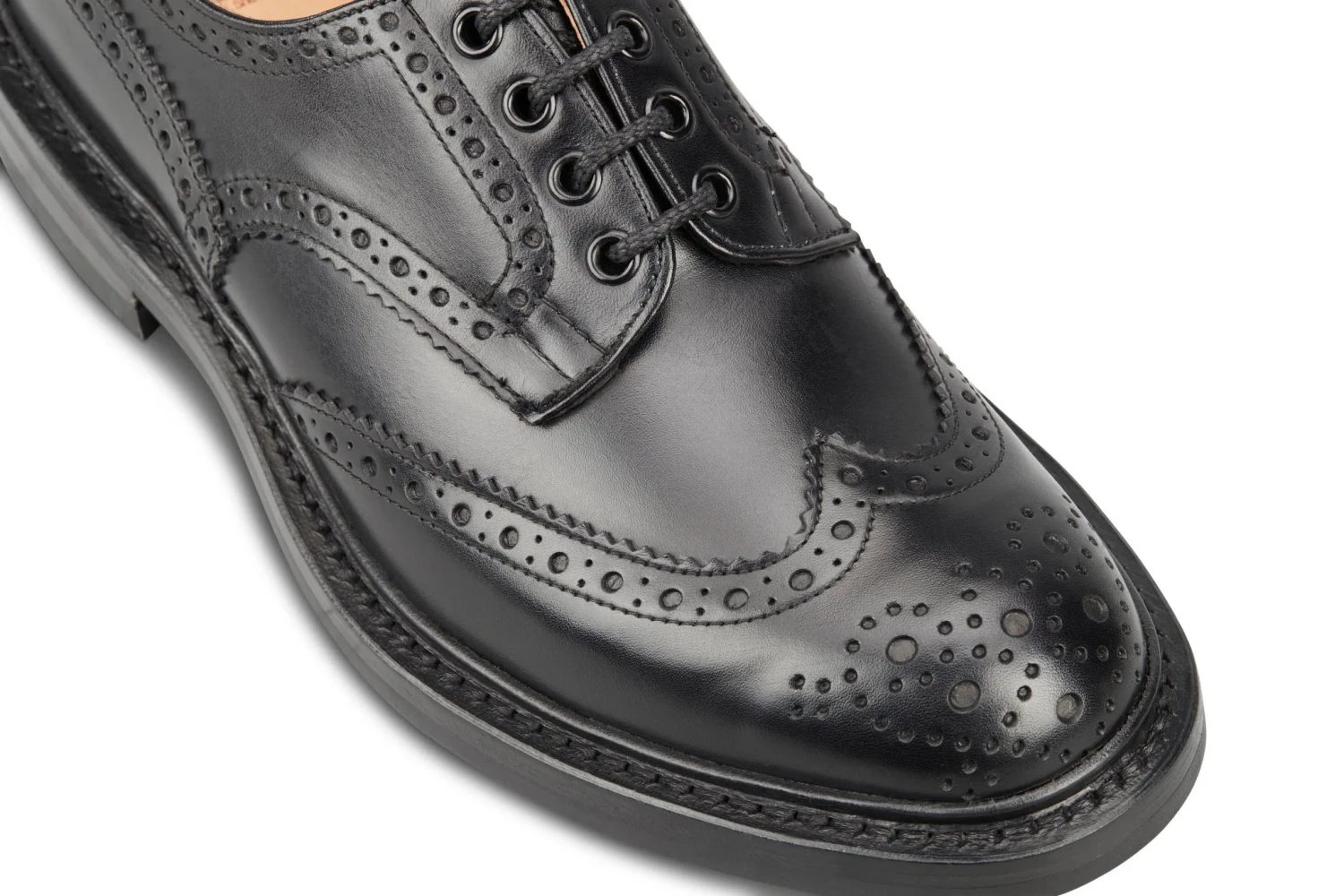 BOURTON COUNTRY SHOE - Black Calf (6 Fitting) 2 BOURTON COUNTRY SHOE - Black Calf (6 Fitting) - Image 2