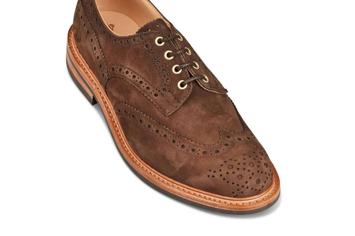 Bourton Country Shoe - Brown Hydro Nubuck 2 Bourton Country Shoe - Brown Hydro Nubuck - Image 2
