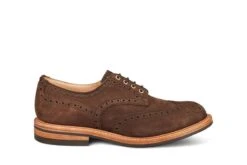 Bourton Country Shoe - Brown Hydro Nubuck