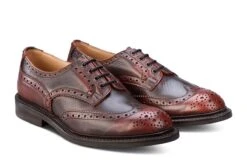 Bourton Country Shoe - Burgundy Cross Hatch 7 Bourton Country Shoe - Burgundy Cross Hatch -Chic Shoes Store bourton country shoe burgundy cross hatch 450122