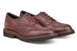 Bourton Country Shoe - Burgundy Olivvia Shrunken Grain 7 Bourton Country Shoe - Burgundy Olivvia Shrunken Grain -Chic Shoes Store bourton country shoe burgundy olivvia shrunken grain 916808