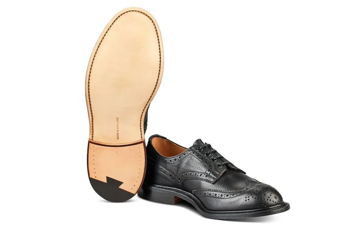 Bourton Country Shoe - Lightweight - Black Muflone 5 Bourton Country Shoe - Lightweight - Black Muflone - Image 5