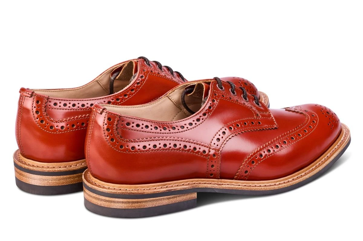 Bourton Country Shoe - Orange Bookbinder 4 Bourton Country Shoe - Orange Bookbinder - Image 4