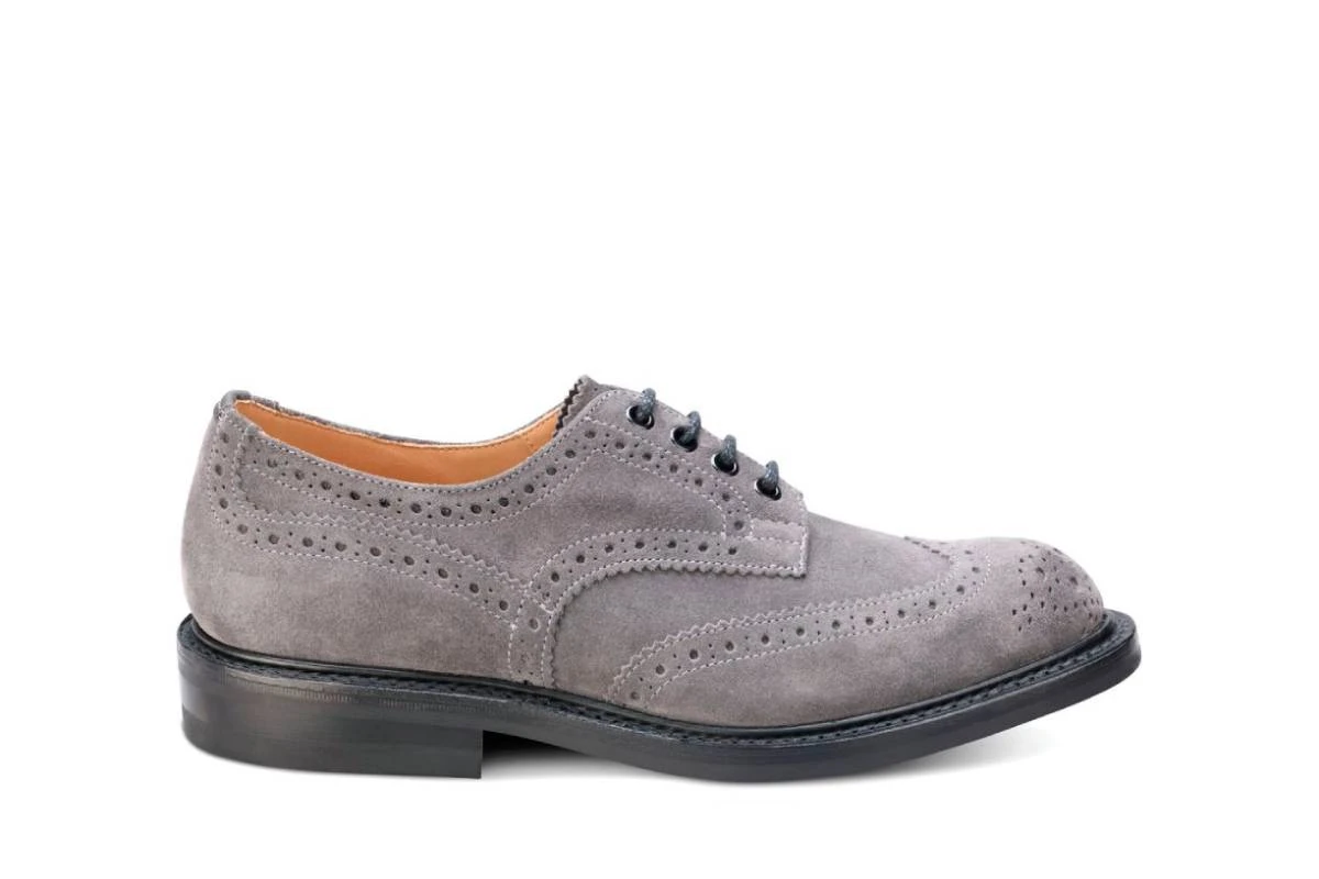 Bourton Country Shoe - Winter Smoke Castorino Suede 1 Bourton Country Shoe - Winter Smoke Castorino Suede