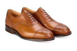 Cambridge JS9518 Brogue Toecap Oxford City Shoe - Beechnut (Multiple Width Fittings) 7 Cambridge JS9518 Brogue Toecap Oxford City Shoe - Beechnut (Multiple Width Fittings) -Chic Shoes Store cambridge js9518 brogue toecap oxford city shoe beechnut multiple width fittings 323949