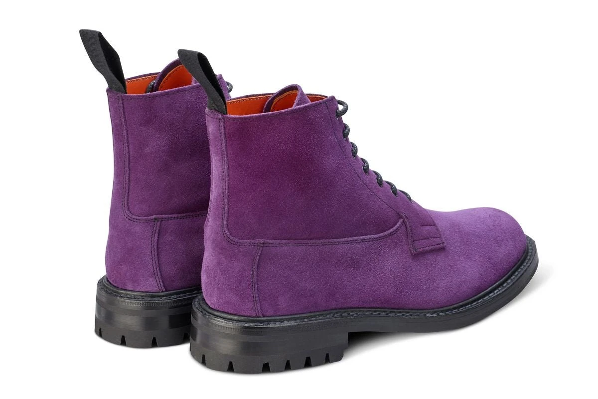 Camilla Derby Boot - Repello Suede - Violetta 4 Camilla Derby Boot - Repello Suede - Violetta - Image 4