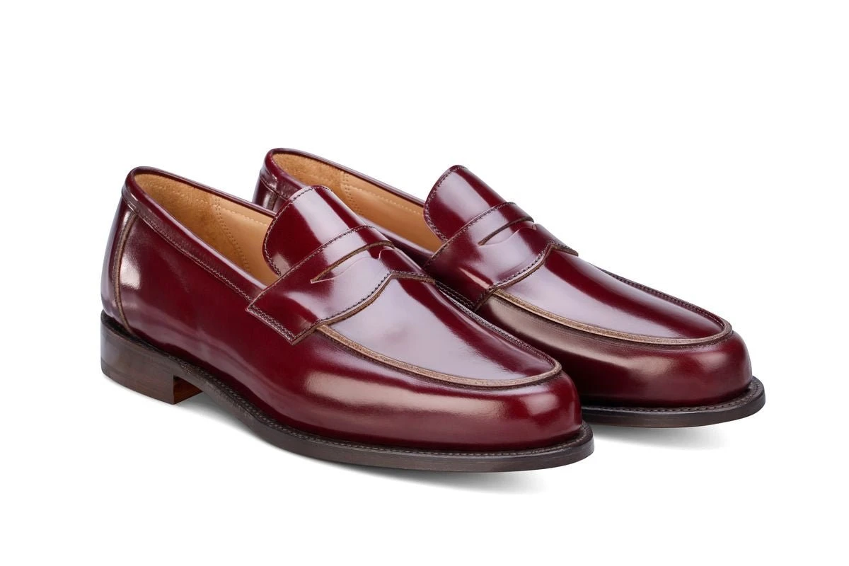 Chicago Penny Loafer - Burgundy Bookbinder 5 Chicago Penny Loafer - Burgundy Bookbinder - Image 5