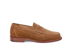 Chicago Penny Loafer - Snuff Repello Suede