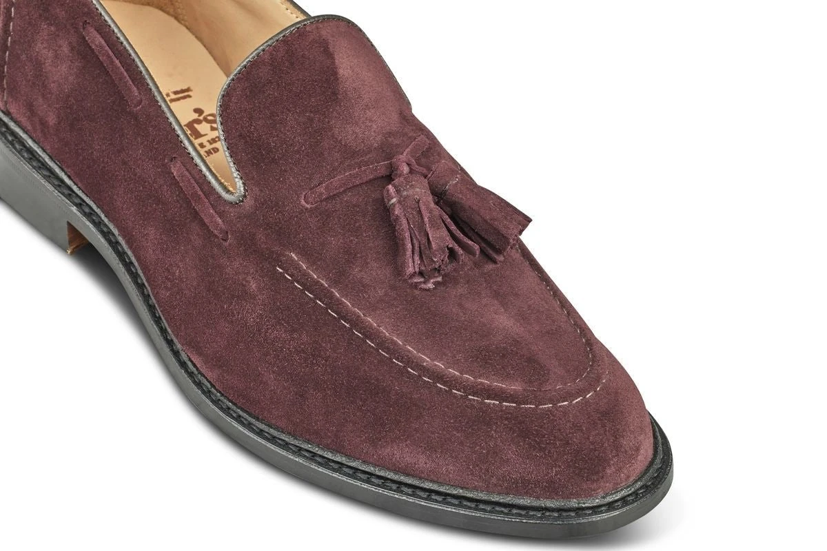 Elton Tassel Loafer - Barolo Suede 2 Elton Tassel Loafer - Barolo Suede - Image 2