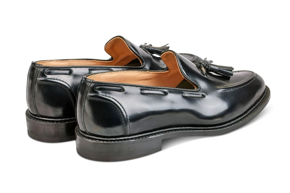 Elton Tassel Loafer - Black Bookbinder 4 Elton Tassel Loafer - Black Bookbinder - Image 4