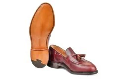 Elton Tassel Loafer - Burgundy Cutter -Chic Shoes Store elton tassel loafer burgundy cutter 378588