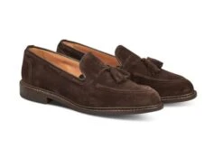 Elton Tassel Loafer - Coffee Suede 7 Elton Tassel Loafer - Coffee Suede -Chic Shoes Store elton tassel loafer coffee suede 921893