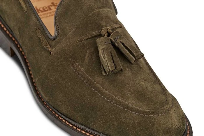Elton Tassel Loafer - Earth Suede 2 Elton Tassel Loafer - Earth Suede - Image 2