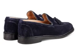 Elton Tassel Loafer - Navy Suede 8 Elton Tassel Loafer - Navy Suede -Chic Shoes Store elton tassel loafer navy suede 704904