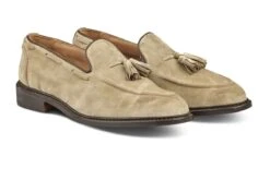 Elton Tassel Loafer - Sand Suede 7 Elton Tassel Loafer - Sand Suede -Chic Shoes Store elton tassel loafer sand suede 909856