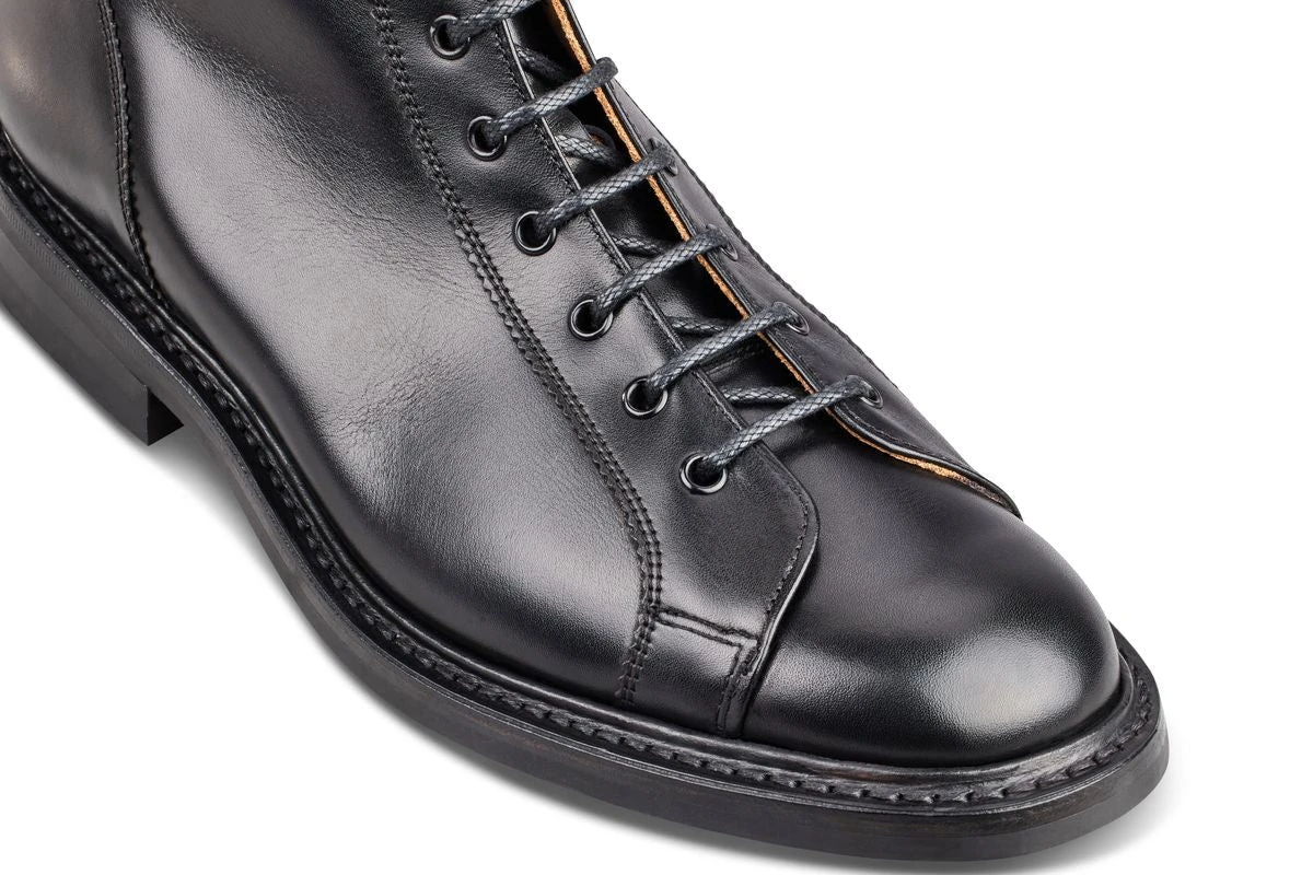 Ethan Monkey Boot - Black Calf 2 Ethan Monkey Boot - Black Calf - Image 2