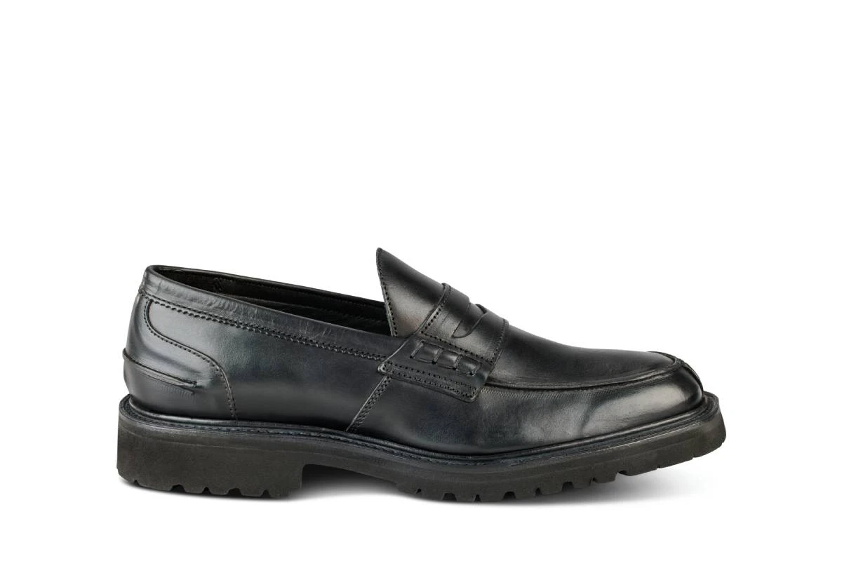 Eva Penny Loafer - Black 1 Eva Penny Loafer - Black