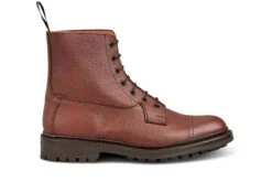 Chic Shoes Store 9 Grassmere Country Boot - Brown Zug Grain - 6 Fitting