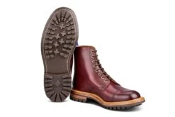 Gregory Derby Boot - Burgundy Burnished (Tricker's Exclusive) 9 Gregory Derby Boot - Burgundy Burnished (Tricker's Exclusive) -Chic Shoes Store gregory derby boot burgundy burnished 138128