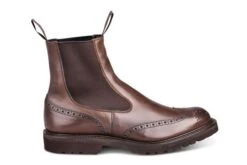 Chic Shoes Store 17 Henry Country Boot - Olivvia Classic Espresso Burnished