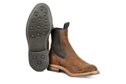 Henry Country Boot - Snuff Reverse Suede 9 Henry Country Boot - Snuff Reverse Suede -Chic Shoes Store henry country boot snuff reverse suede 186565