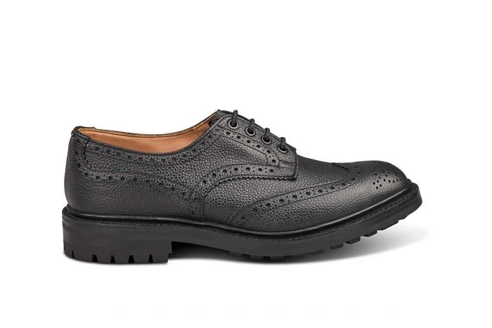 Ilkley Country Shoe - Black Scotch Grain 1 Ilkley Country Shoe - Black Scotch Grain