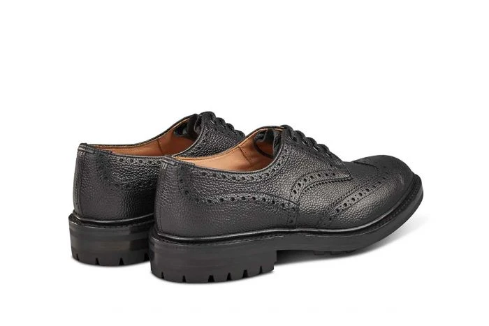 Ilkley Country Shoe - Black Scotch Grain 4 Ilkley Country Shoe - Black Scotch Grain - Image 4