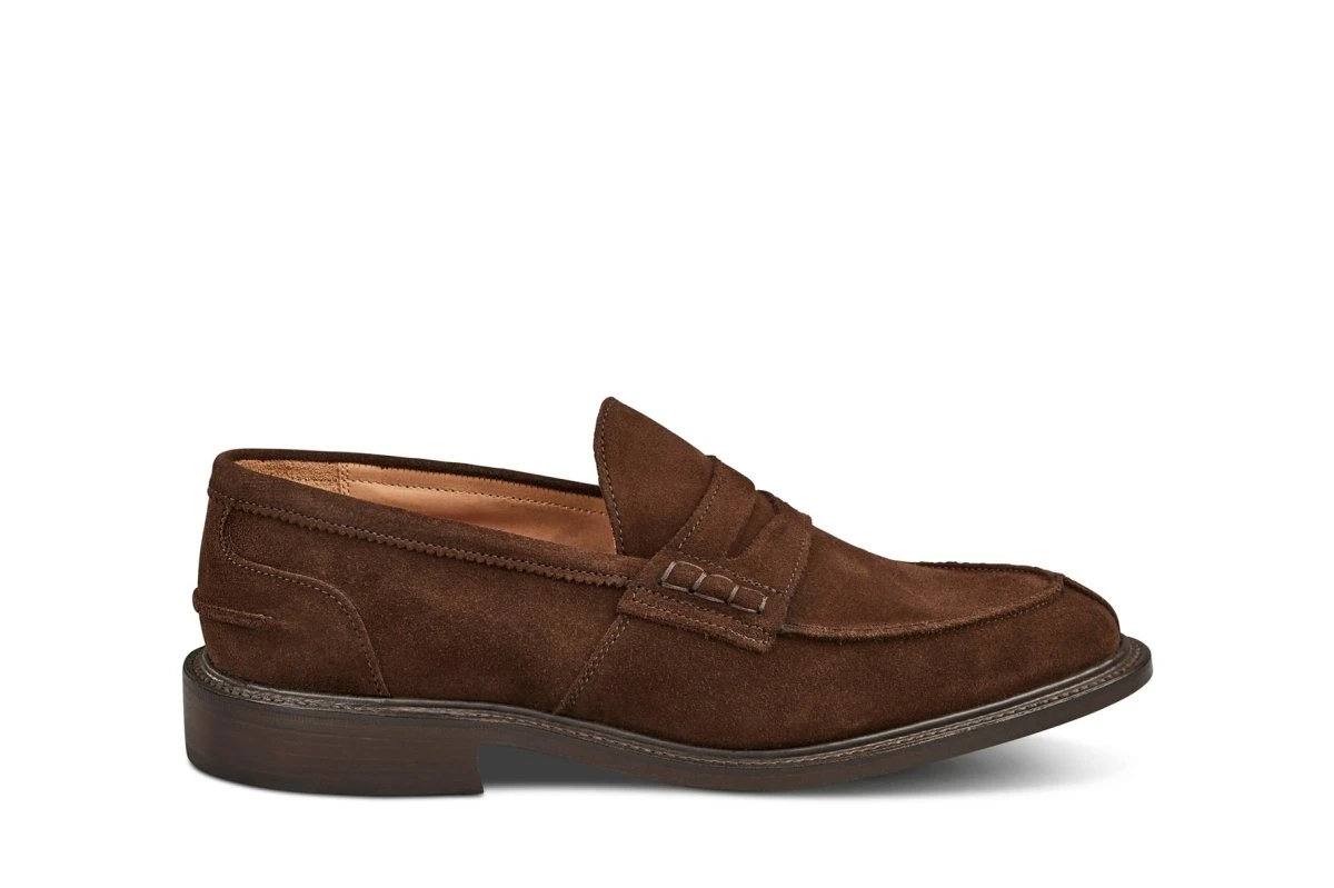 James Penny Loafer - Chocolate Suede 1 James Penny Loafer - Chocolate Suede