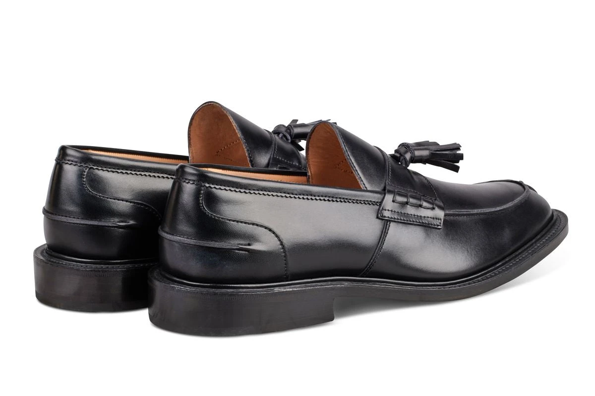Jamie Tassel Loafer - Black 4 Jamie Tassel Loafer - Black - Image 4