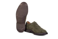 Jeremy Brogue Oxford City Shoe - Earth Castorino Suede -Chic Shoes Store jeremy brogue oxford city shoe earth castorino suede 210576