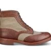 Kelmscott Country Boot - Mahogany/Khaki Two Tone