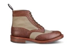 Kelmscott Country Boot - Mahogany/Khaki Two Tone