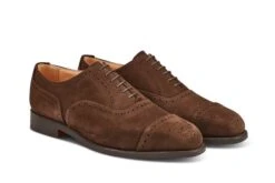 Kensington Toecap Oxford City Shoe - Chocolate Suede 7 Kensington Toecap Oxford City Shoe - Chocolate Suede -Chic Shoes Store kensington toecap oxford city shoe chocolate suede 228242