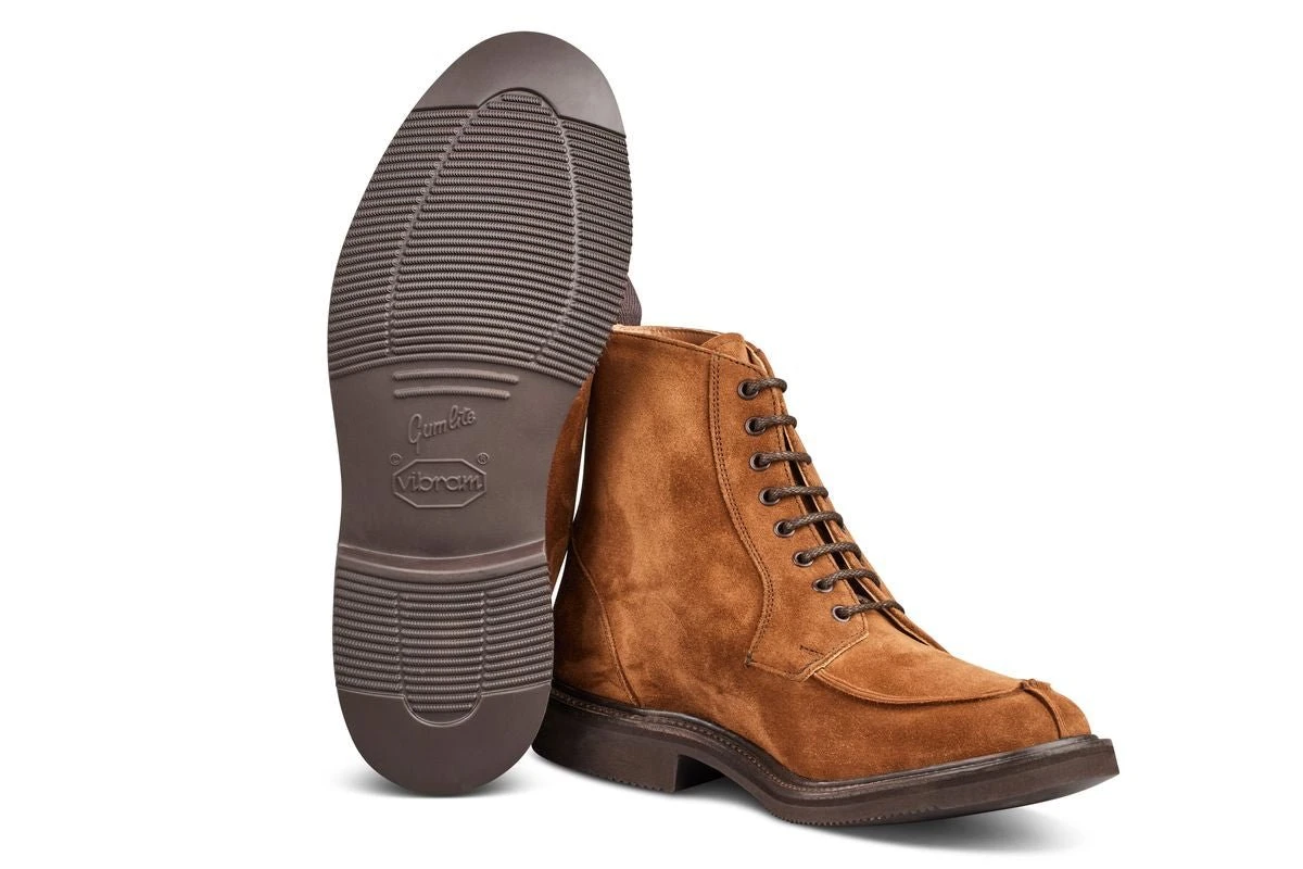 Lawrence Apron Front Derby Boot - Cubana Suede 5 Lawrence Apron Front Derby Boot - Cubana Suede - Image 5