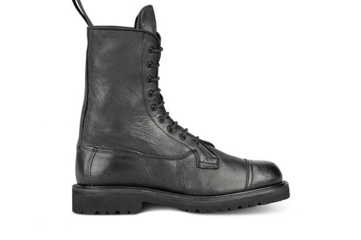 Lucia Super Boot - Olivvia Deerskin - Black 1 Lucia Super Boot - Olivvia Deerskin - Black