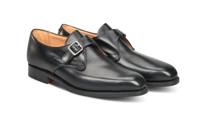 Mayfair Single Buckle Monk Shoe - Black 3 Mayfair Single Buckle Monk Shoe - Black - Image 3