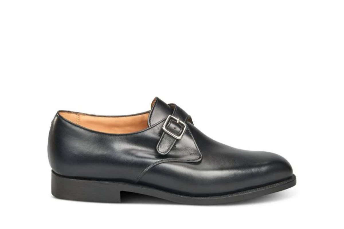 Mayfair Single Buckle Monk Shoe - Black 1 Mayfair Single Buckle Monk Shoe - Black