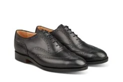 Norfolk Brogue Oxford City Shoe - Black 7 Norfolk Brogue Oxford City Shoe - Black -Chic Shoes Store norfolk brogue oxford city shoe black 533387